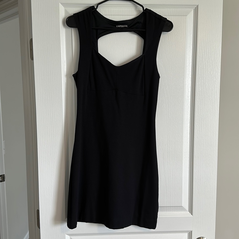 Women's black cocktail dress - Express - size 10